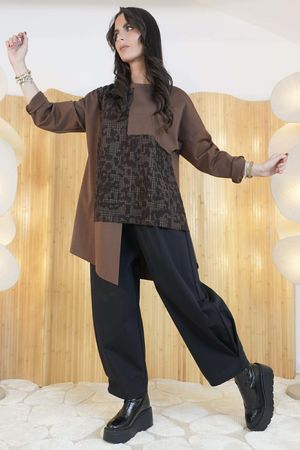 Oscar Jaques Panel Top Chocolate  /27=